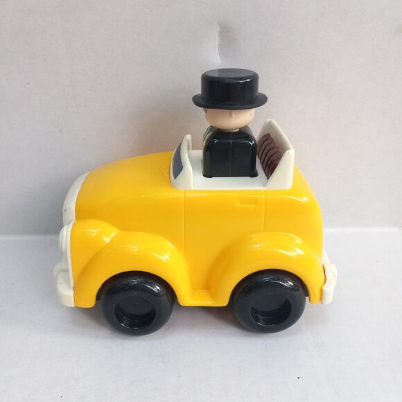 Vintage Tomy Thomas and Friends Sir Topham Push N Go Car-1997-Yellow-6568-Works - Picture 5 of 12
